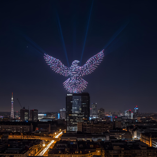 svetelna �ou s drony