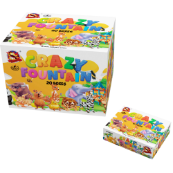 D�tsk� pyrotechnika Crazy Fountain 10ks/bal
