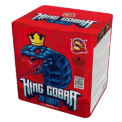 Oh�ostroj King kobra 20 ran 25mm 1ks