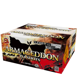 Oh�ostroj Armageddon 144 ran 25 mm 1ks/ctn