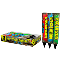 Single shot Exclusion Zone 38mm 3ks/bal