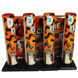 Single shot Redline 30mm 4ks/bal