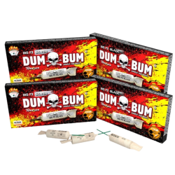 Petardy Dumbum Big F2 black 10ks/bal