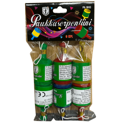 P�rty Konfety Paukkuserpentiini 6ks/bal