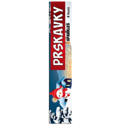 Prskavky 25cm 8ks/bal