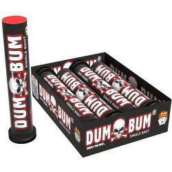 Single shot Dumbum shot tube 30mm 4ks/bal